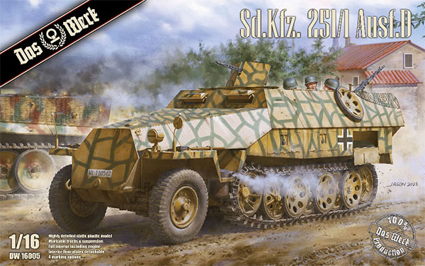 AmiAmi [Character & Hobby Shop] | 1/16 Sd.Kfz.251/1 Ausf.D Armored