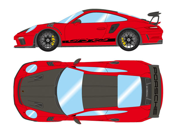 AmiAmi [Character & Hobby Shop] | 1/43 Porsche 911 (991.2) GT3 RS