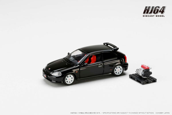 AmiAmi [Character & Hobby Shop] | 1/64 Honda Civic TYPE R (EK9