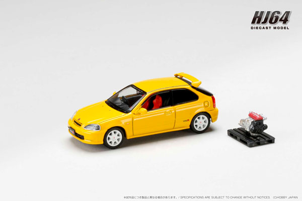 AmiAmi [Character & Hobby Shop] | 1/64 Honda Civic TYPE R (EK9