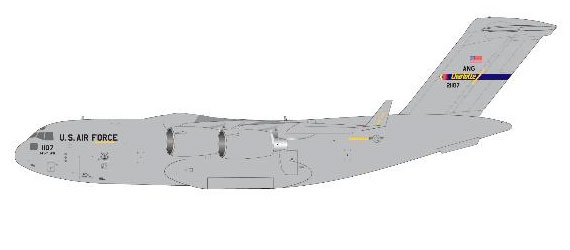 安い買いGemini200 1/200 C-17A アメリカ空軍 05-5140 March AFB (G2AFO1059) 軍用機