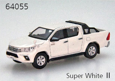 AmiAmi [Character & Hobby Shop] | 1/64 TOYOTA HILUX Super White II