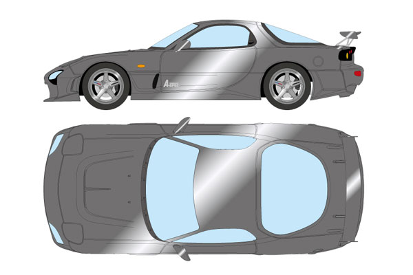 AmiAmi [Character & Hobby Shop] | 1/43 Mazda RX-7 (FD3S