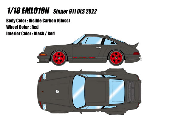 ミニカー　1/18 SINGER DLS(シルバー) [PR18-DLS-SIL] 1/18 Make UP Singer DLS Porsche 911 Silver – AutoHaus Models