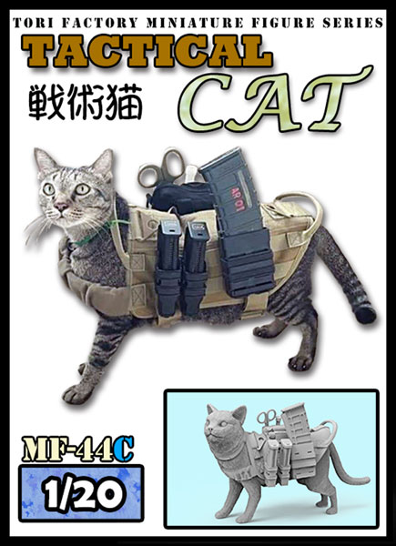 AmiAmi [Character & Hobby Shop] | 1/20 Modern Tactical Cat(Released)