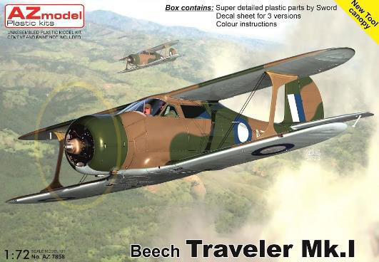 AmiAmi [Character & Hobby Shop] | 1/72 Beech Traveler Mk.I Plastic