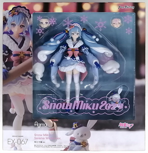 AmiAmi [Character & Hobby Shop] | (Pre-owned ITEM:A/BOX:B)figma Character  Vocal Series 01 Snow Miku Fuyuurara ver. (Goodsmile Online Shop  Exclusive)(Released)