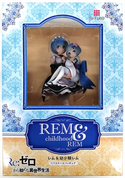SEGA Re:ZERO -Starting Life in Another World- Rem & Youth Figure Rem 1/7 Complete Figure (S-FIRE Official WEB Site Exclusive) hình ảnh 1