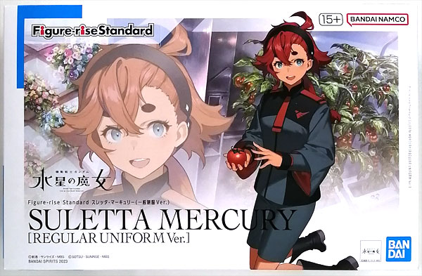 BANDAI SPIRITS Figure-rise Standard Mobile Suit Gundam: the Witch from Mercury Suletta Mercury (Normal Uniform Ver.) Plastic Model (Hobby Online Shop Exclusive) รูปภาพ 1