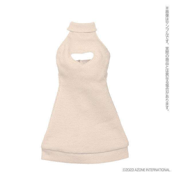 AmiAmi [Character & Hobby Shop] | 1/3 Scale AZO2 High Neck Sleeveless One-piece  Dress Light Beige (DOLL ACCESSORY)(Released)