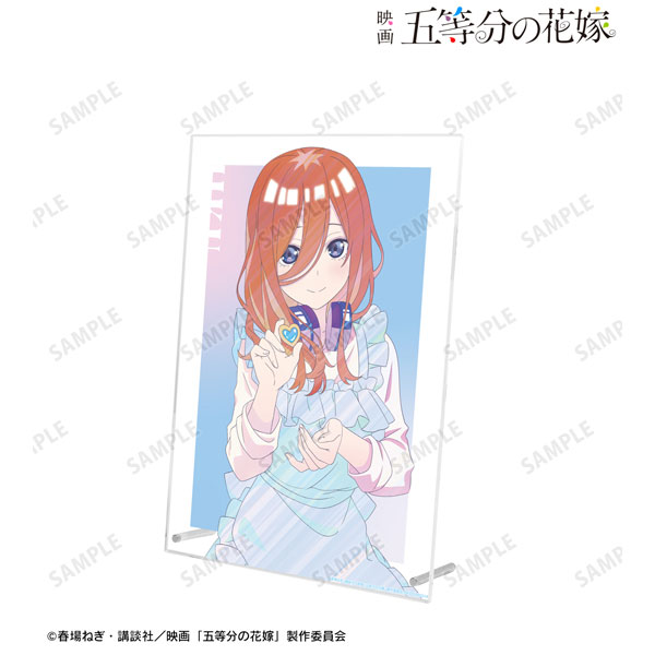 AmiAmi [Character & Hobby Shop]  Movie The Quintessential Quintuplets  New Illustration Group Cherry Blossom Japanese Outfit ver. Ani-Art aqua  label A4 Acrylic Panel(Pre-order)