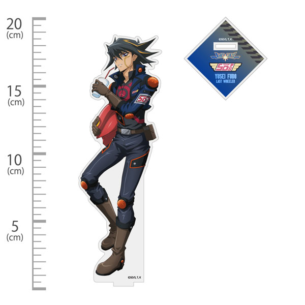 AmiAmi [Character & Hobby Shop]  Yu-Gi-Oh! 5D's New Illustration Yusei  Fudo Mini Sticker The Strongest Duelists Ver.(Released)