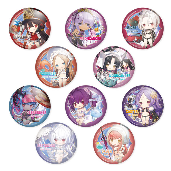 AmiAmi [Character & Hobby Shop] | CharaToria Tin Badge Fate/Grand 