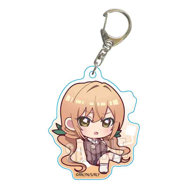 AmiAmi [Character & Hobby Shop]  Pukasshu Acrylic Keychain The 100  Girlfriends Who Really, Really, Really, Really, Really Love You Karane  Inda(Released)