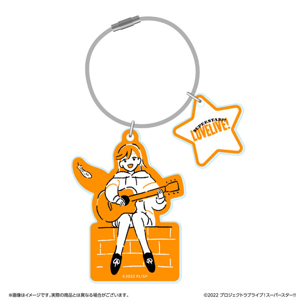 Show By Rock!! Fes A Live - Seren - Acrylic Keychain - Show By Rock!! Fes A  Live Trading Acrylic Keychain B (Karaoke no Tetsujin)