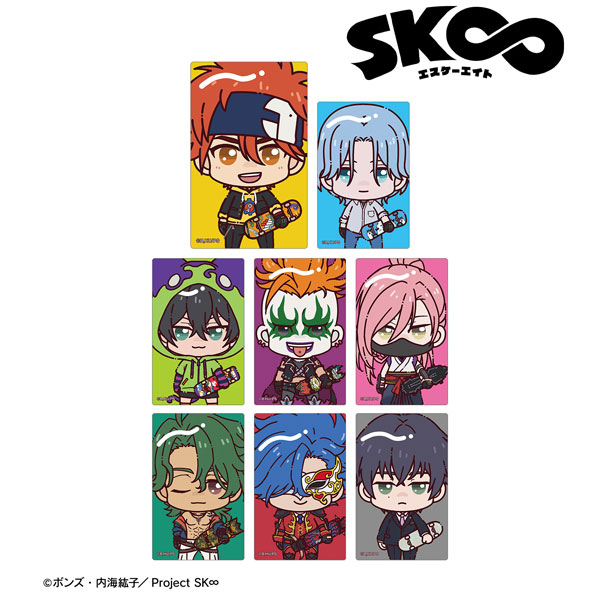 AmiAmi [Character & Hobby Shop]  TV Anime SK8 the Infinity Trading  Acrylic Card 8Pack BOX(Released)