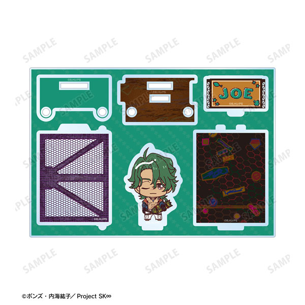 AmiAmi [Character & Hobby Shop]  SK8 the Infinity Trading Chokonto! Matte  Tin Badge 8Pack BOX(Pre-order)