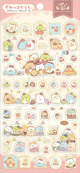 AmiAmi [Character & Hobby Shop]  SE59001 Sumikko Gurashi Hotel New Sumikko  Sticker(Pre-order)
