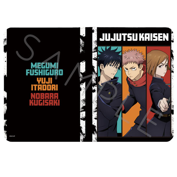 AmiAmi [Character & Hobby Shop]  TV Anime Jujutsu Kaisen 2nd Season Vol.2  Medicine Notebook Case NA (Yuji Itadori & Megumi Fushiguro & Nobara  Kugisaki)(Pre-order)