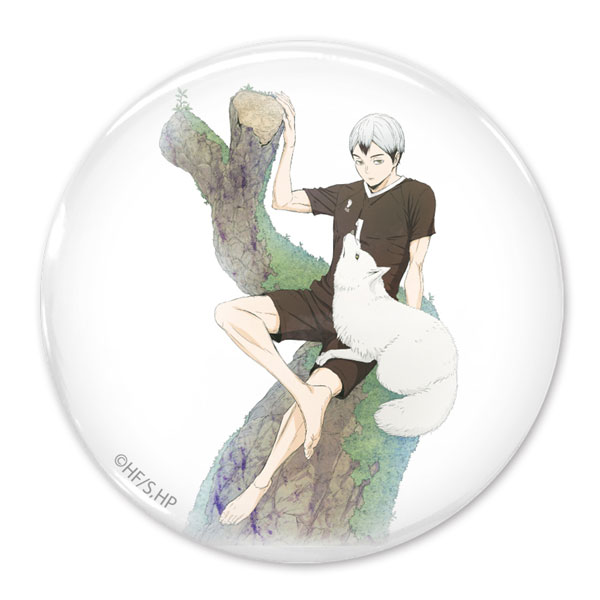 Haikyuu!! TO THE TOP Anime badge Kita Shinsuke Atsumu Miya