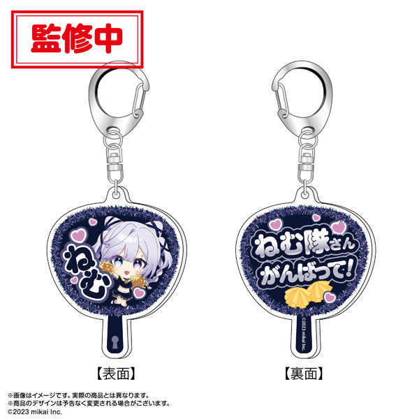 AmiAmi [Character & Hobby Shop]  Acrylic Keychain & Tin Badge Set Cotton  Rock 'n' Roll 02/ Appli & Needle(Released)