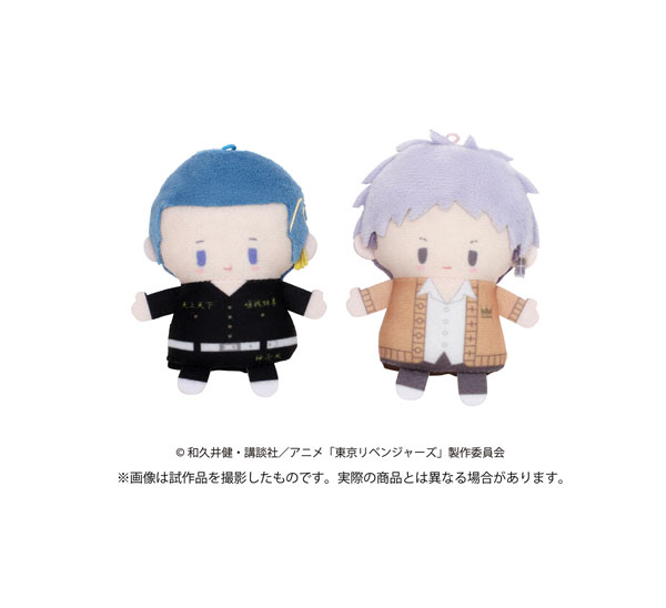 AmiAmi [Character & Hobby Shop] | TV动画《东京卍复仇者》 手指玩偶・PUPPELA套装[布偶] 柴八戒&三谷隆 (已发售)