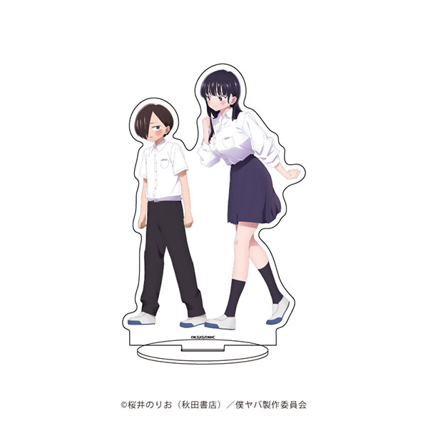 AmiAmi [Character & Hobby Shop]  Bocchi the Rock! New Illustration Hitori  Goto Acrylic Stand (Large)(Pre-order)