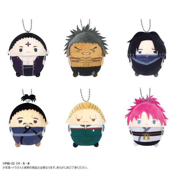 petadoll Hunter x Hunter Phantom Troupe Arc 6Pack BOX