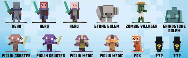 AmiAmi [Character & Hobby Shop] | Minecraft Nano Metal Fig Blind