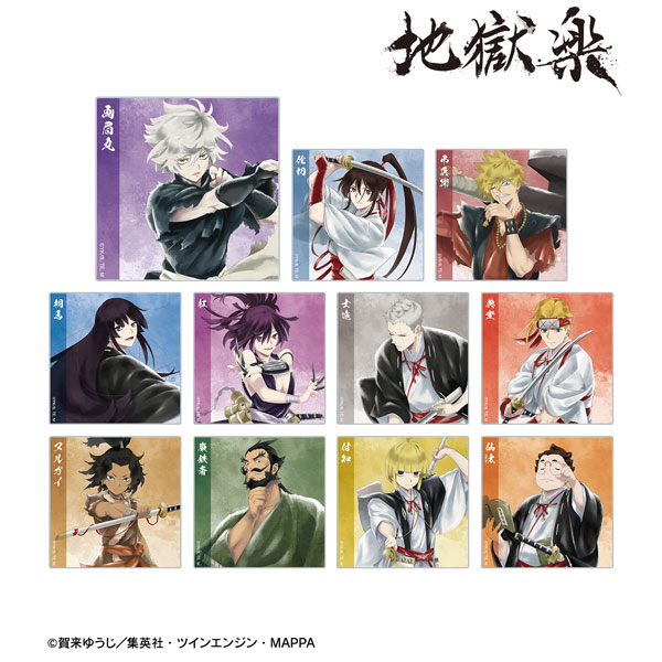 AmiAmi [Character & Hobby Shop]  Hell's Paradise: Jigokuraku Acrylic  Coaster F [Tensa](Released)