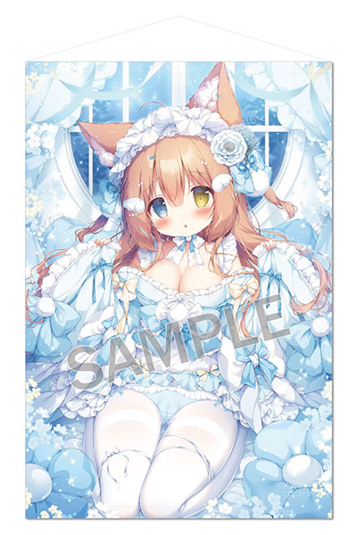 Brendream Komamochi Momozu B2 Wall Scroll Japanese Style Maid Komako-chan Extra Edition รูปภาพ 1