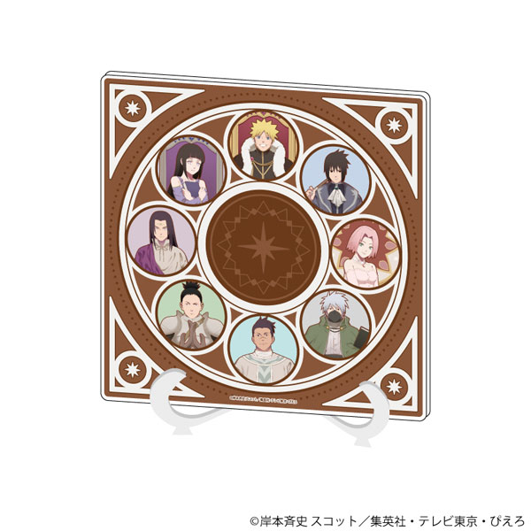 AmiAmi [Character & Hobby Shop]  Acrylic Art Board BORUTO -NARUTO NEXT  GENERATIONS- 01/ Vol.1 Group Design Tarot ver. (New Illustration)(Released)