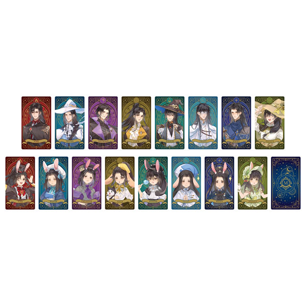 AmiAmi [Character u0026 Hobby Shop] | Taiga Gensou Radio Drama The Master of  Diabolism New Illustration Atribute Card Collection Wizard and Rabbit  Familiar Spirits ver. BOX(Released)