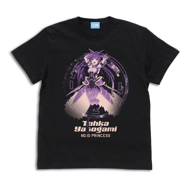 Date A Live IV Tohka Yatogami T-shirt Manifestation Ver. /BLACK-M