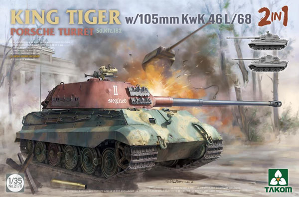 AmiAmi [Character & Hobby Shop] | 1/35 King Tiger Sd.Kfz.182 