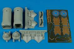 Aires 1/48 F-22 Nozzles Open (For H)