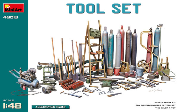 AmiAmi [Character & Hobby Shop] | 1/48 Tool Set Plastic Model(Pre