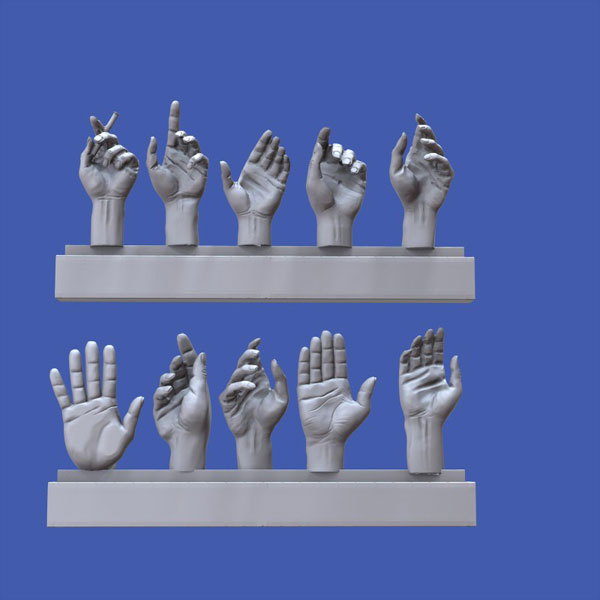 AmiAmi [Character & Hobby Shop] | 1/16 Regular Hand Assortment Set