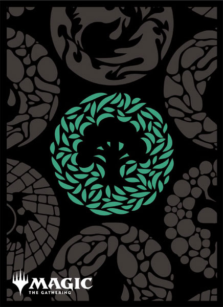 ﾏｼﾞｯｸ:ｻﾞ･ｷﾞｬｻﾞﾘﾝｸﾞ ﾌﾟﾚｲﾔｰｽﾞｶｰﾄﾞｽﾘｰﾌﾞ MTGS-296 MANA- MINIMALIST 緑ﾏﾅ(ﾊﾟﾀｰﾝ)