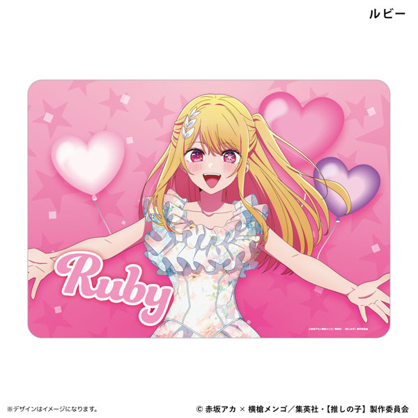 AmiAmi [Character & Hobby Shop] | [Oshi no Ko] Illustration Play Mat NT New  B-Komachi Ruby(Released)