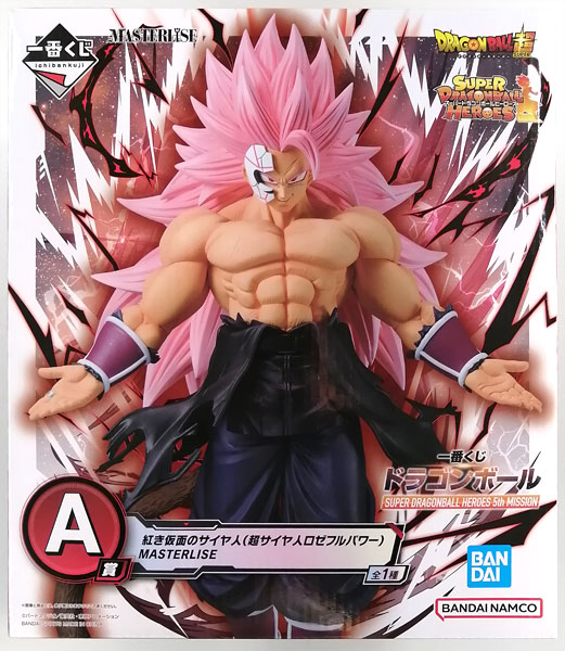 BANDAI SPIRITS Ichiban Kuji Dragon Ball SUPER DRAGONBALL HEROES 5th MISSION A Prize - Crimson-Masked Saiyan (Super Saiyan Rose Full Power) MASTERLISE (Game-prize) รูปภาพ 1