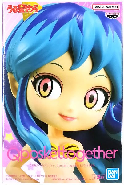 BANDAI SPIRITS Urusei Yatsura Anime ver. Q posket together -LUM&TEN- Lum (Game-prize)