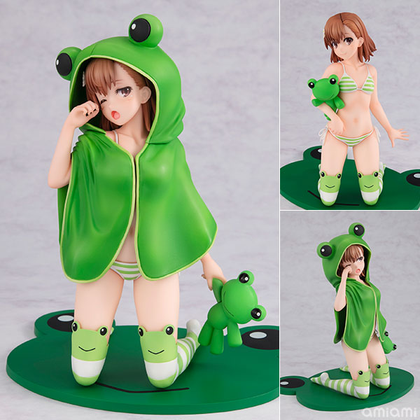 KDcolle A Certain Scientific Railgun Mikoto Misaka Hoodie Look Gekota ver. KADOKAWA Special Set 1/7 Complete Figure