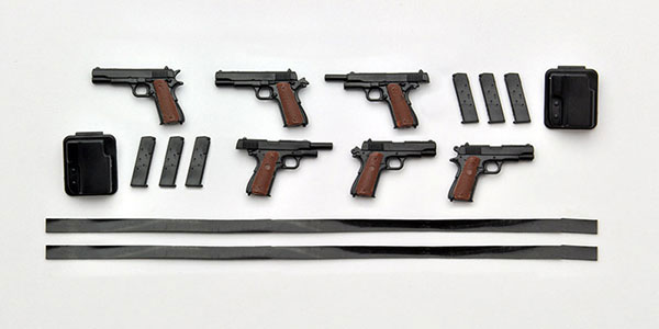 Tomytec LittleArmory LA015 1/12 M1911A1& Commander Type Plastic Model รูปภาพ 1