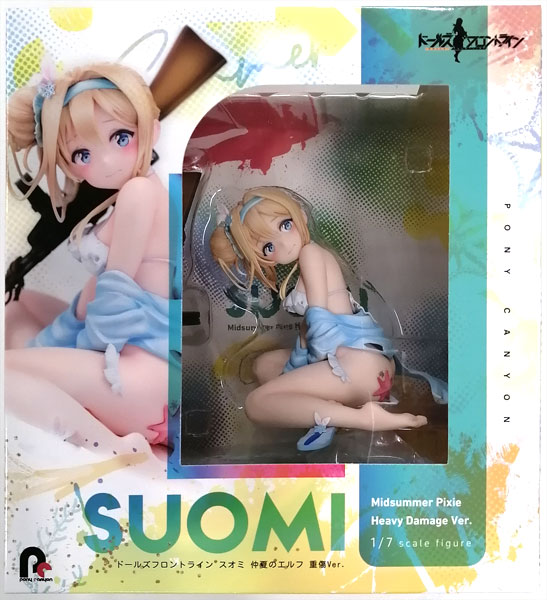 Pony Canyon Girls' Frontline Suomi Midsummer Pixie Damaged Ver. 1/7 Complete Figure รูปภาพ 1