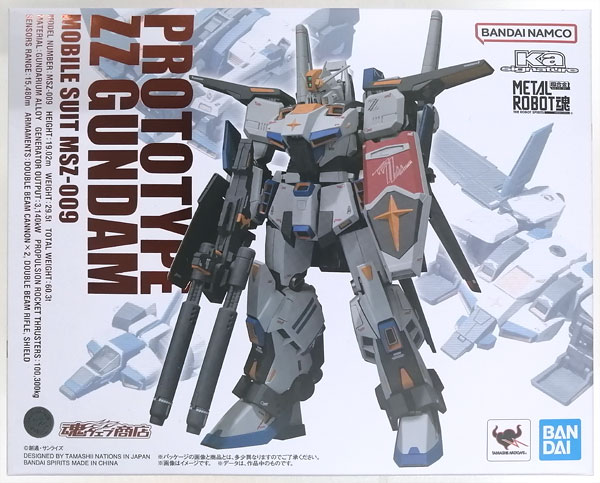 AmiAmi [Character & Hobby Shop] | (Pre-owned ITEM:A/BOX:B)Metal Robot  Spirits (Ka signature) -SIDE MS- Mobile Suit Gundam ZZ (M-MSV) Prototype ZZ  Gundam (Tamashii Web Shoten Exclusive)(Released)