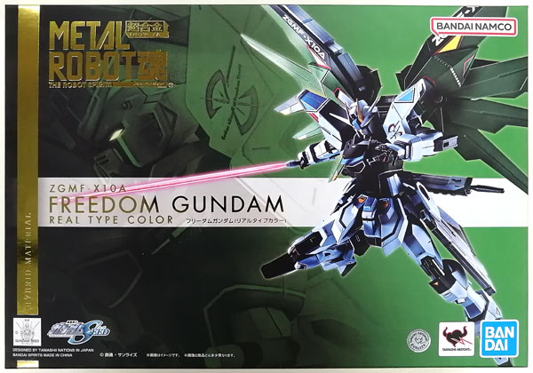 BANDAI SPIRITS Metal Robot Spirits -SIDE MS- Mobile Suit Gundam SEED Freedom Gundam (Real Type Color) (TAMASHII NATIONS STORE ONLINE Exclusive) รูปภาพ 1