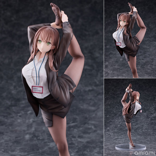 Surprisingly Bendy OL-chan Who Doesn't Want to Go to Work White Ver. 1/6 Complete Figure