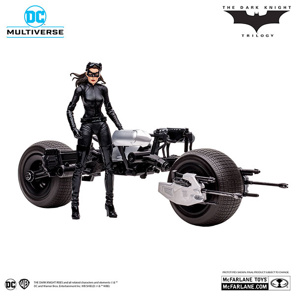 DCマルチバース キャットウーマン＆バットポッド AmiAmi [Character & Hobby Shop] | DC Multiverse Vehicle Catwoman