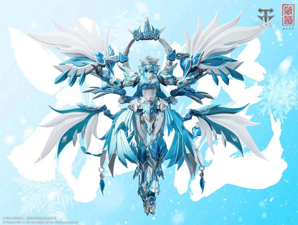 ZEN Of Collectible CD-03B Chinese Divine Beasts Bingque Alloy Posable Figure